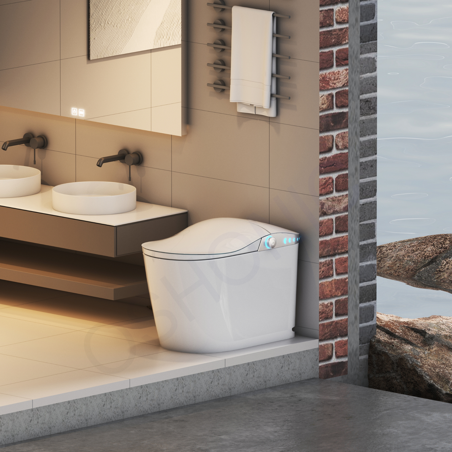 Aura Series Zenith Smart Toilet