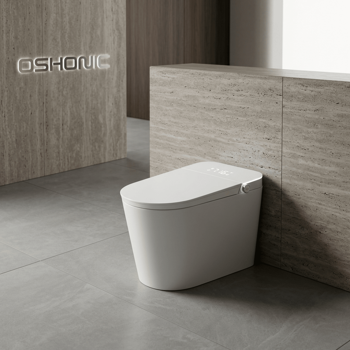 OSHONIC Aura Zenith integrated smart toilet
