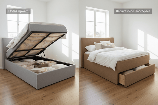 Gas Lift Bed vs Drawer Storage Bed: Which Works Better in a Real Bedroom?