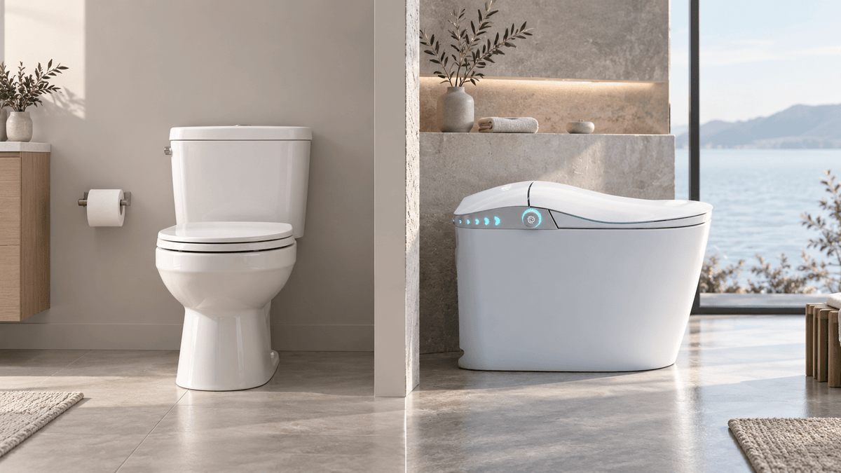 Smart Toilet vs Standard Toilet: Which One Is Right for Your Bathroom?