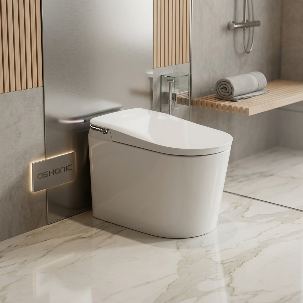 OSHONIC Aura Flex smart toilet – product gallery photograph