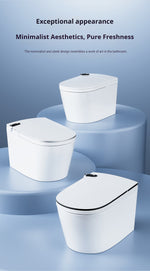 OSHONIC Aura Float wall-hung smart toilet, certified model LF720J-DW — side view