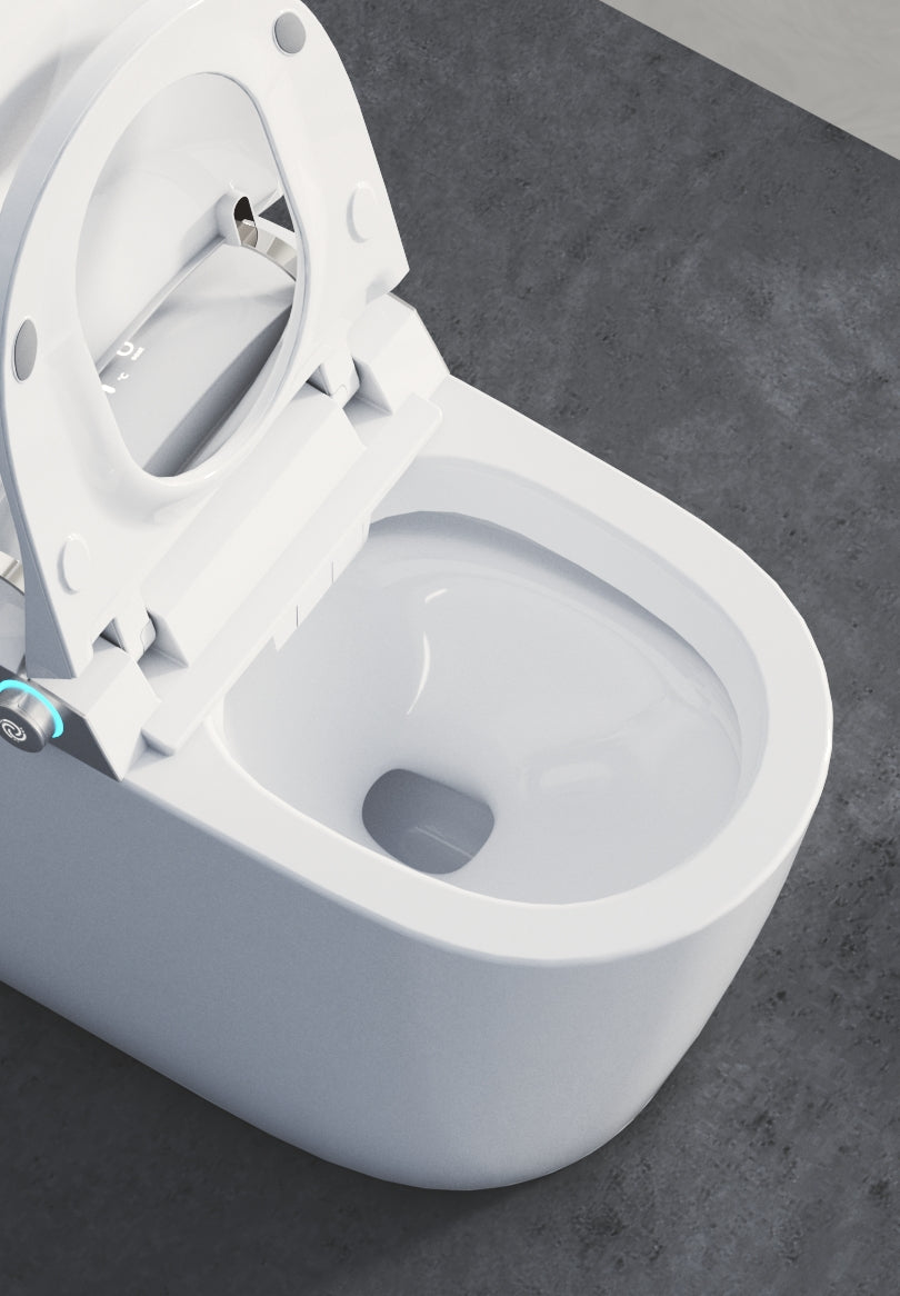 OSHONIC Aura Horizon X smart toilet, certified model LF715DW — front view