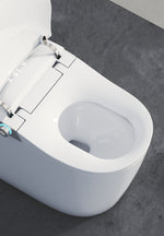 OSHONIC Aura Horizon X smart toilet, certified model LF715DW — angled view