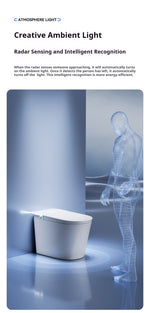 OSHONIC Aura Zenith smart toilet, certified model LF716CW — product view 6