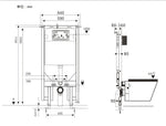 Earth Series · Back-to-Wall Toilet – real product image 3