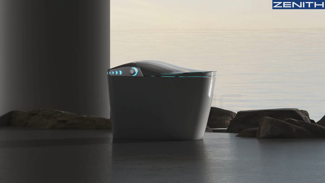 smart toilet solutions in australia by oshonic. explore Aura series Zenith Model