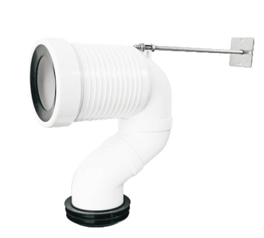 S - Trap Connector 150 - 220mm Adjustable - Model SC03 - OSHONIC